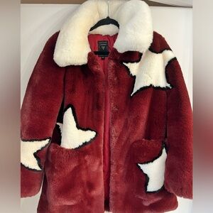 RARE GUESS faux fur jacket.
